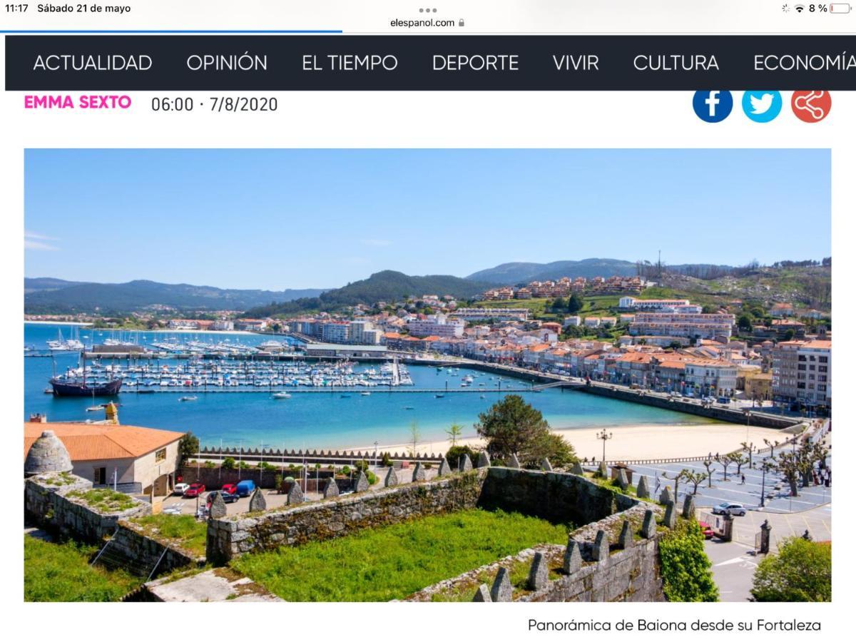 Apartament Loft Ladeira Real Baiona Zewnętrze zdjęcie